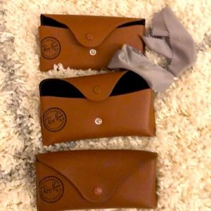 Ray Ban sunglass cases